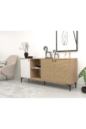 Mezza 1686 Vision Modern Konsol 180 Cm Sepet - Yunus - Beyaz thumbnail 1