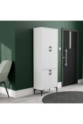 Mezza 5030 ROYAL 4 KAPAKLI 5 ASKILI PORTMANTO BEYAZ - 3