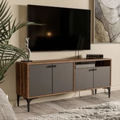 Mezza 1544 Artemis 139 cm Tv Ünitesi Hat-Antrasit - 4