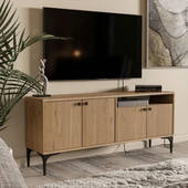 Mezza 1546 Artemis 139 Cm Tv Ünitesi Sepet Rengi - 4