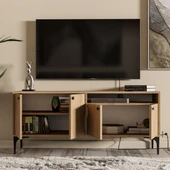 Mezza 1546 Artemis 139 Cm Tv Ünitesi Sepet Rengi - 5