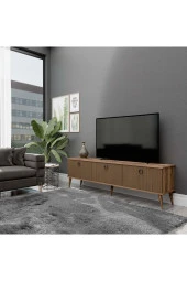 Mezza 1370 LEXUS 180 CM (AHŞAP AYAKLI) TV ÜNİTESİ HAT - KAPLAN - 1