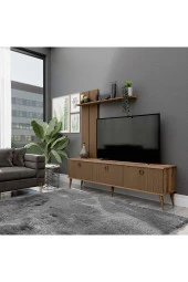 Mezza 1380 TERRA 180 CM (AHŞAP AYAKLI) TV ÜNİTESİ HAT - KAPLAN - 1