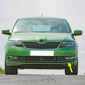 Skoda Rapid 2017-2020 Ön Tampon Sol Sis Farı Kapağı Kromlu 5JA807681B thumbnail 1