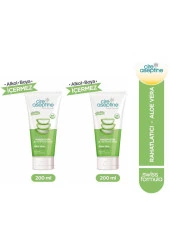 Cire Aseptine Soft Prebiyotik Aloe Vera El,Yüz ve Vücut Kremi 200 Ml 2 Adet - 1
