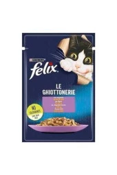 FELIX Kuzu Etli Kedi Yaş Maması 85 Gr. - 1