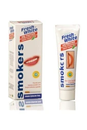 FRESH WHİTE Diş Pastası 90 gr Sigara Içenler - 1