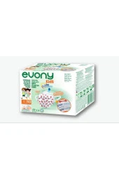 Evony Kids 3 Katlı Yumuşak Kulaklı Maske 50 Adet - 1