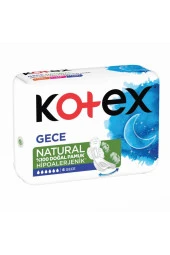 KOTEX Natural Ultra Sıngle Gece 6 Lı - 1