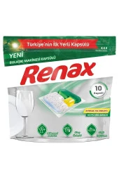 RENAX Bulaşık Makinesi Kapsülü Hepsi Bir Arada 10 Lu - 2