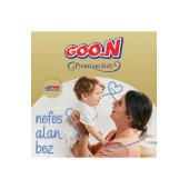 Goo.n Premium Soft 1 Numara Süper Yumuşak Yenidoğan Bant Bebek Bezi - 50 Adet - 3