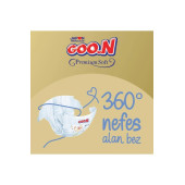 Goo.n Premium Soft 1 Numara Süper Yumuşak Yenidoğan Bant Bebek Bezi - 50 Adet - 4