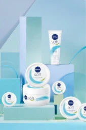 NIVEA Soft Krem 100ml,nemlendirici Bakım Kremi, Yüz, Vücut, El, Jojoba Yağı Ve E Vitamini,tüm Cilt Tipleri - 4