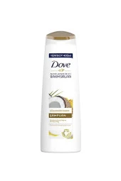 DOVE Nemlendirici Bakım Sırları Saç Bakım Şampuanı Güçlendirici Bakım Hindistan Cevizi Yağı Ve Zerde - 1
