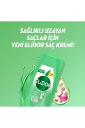 Elidor Superblend Serum Saç Bakım Kremi Sağlıklı Uzayan Saçlar Biotin Argan Yağı & Keratin 350 Ml - 3