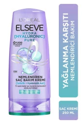 ELSEVE Hydra [hyaluronic] Pure Salisilik Asit Içeren Yağlanma Karşıtı Nemlendirici Saç Kremi 250ml - 1