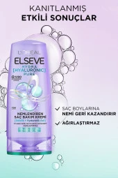 ELSEVE Hydra [hyaluronic] Pure Salisilik Asit Içeren Yağlanma Karşıtı Nemlendirici Saç Kremi 250ml - 4