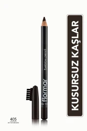 Flormar Kapağı Fırçalı Kaş Kalemi (Kahve) - Eyebrow Pencil - 405 Bitter Brown - 8690604278701 - 1