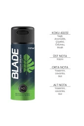 BLADE ( KİL MASKESİ HEDİYE ) Blade Green Dream Erkek Deodorant 150ml ( 1 ADET ) - 3