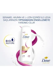 DOVE Ultra Care Saç Bakım Kremi Uzun Saç Terapisi Uzun Yıpranmış Saçlar Için 350 ml thumbnail 3