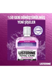 LİSTERİNE Total Care Diş Koruması Hafif Tat Ağız Bakım Suyu 250 ml thumbnail 4