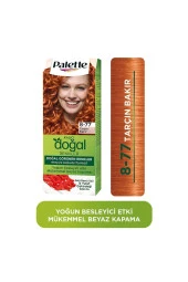 PALETTE Kalıcı Doğal Renkler Saç Boyası 8-77 Tarçın Bakır - 1