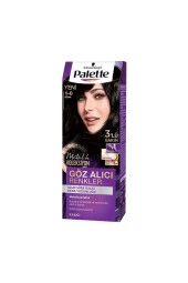 PALETTE Göz Alıcı Renkler Saç Boyası No: 1.0 Siyah thumbnail 2