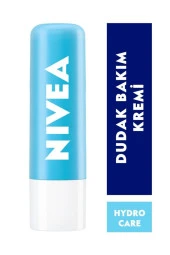NIVEA Hydro Care Dudak Bakım Kremi 4.8gr, Gün Boyu Nemlendirici Ve Koruyucu, Spf15, Doğal Yağlar Içerir thumbnail 1