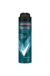 REXONA Men Erkek Sprey Deodorant Xtra Cool 72 Saat Kesintisiz Üstün Koruma 150 Ml thumbnail 2