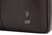 6752 Us Polo Assn Suni Deri, Askılı, Kulplu Evrak Çantası - 6
