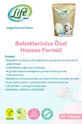 LİFE BY FAKİR Doğal Bebek Granül Toz Sabun 1 Kg - 2