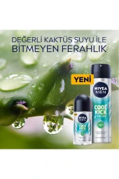 Nıvea Deodorant Sprey Cool Kıck Fresh 150Ml Erk thumbnail 4