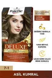 PALETTE Deluxe Yoğun Renkler 7-1 Asil Kumral - 2