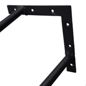 Talya 4 Lü Set Ahşap ve Kütük Sehpa Metal Firkete Ayak - 2