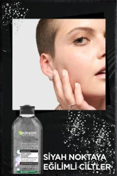 GARNİER Micellar Kömür Kusursuz Makyaj Temizleyici Jel 400 ml - 3