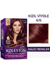 WELLA Koleston Kit Saç Boyası 4/6 Kızıl Viyole thumbnail 2