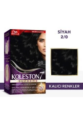 WELLA Koleston Supreme Saç Boyası 2/0 Siyah thumbnail 1