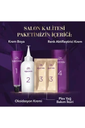 WELLA Koleston Supreme Saç Boyası 2/8 Mavi Siyah thumbnail 5