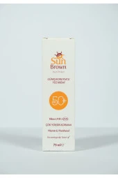 SUN BROWN Güneş Koruyucu Yüz Kremi Spf50 75 ml - 3