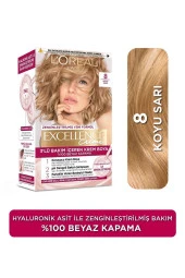 L'OREAL PARİS L’oréal Paris Excellence Creme 8 Koyu Sarı Saç Boyası thumbnail 1