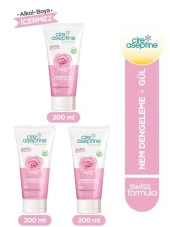 Cire Aseptine Soft Prebiyotik Gül El,Yüz ve Vücut Kremi 200 Ml 3 Adet - 1