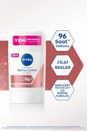 Nıvea Kadın Stick Deodorant Derma Control Clinical 50Ml, C Vitamini Ile Koltuk Altı Kararma Karşıtı - 2