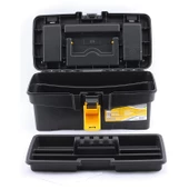 Bölmeli Taşınabilir Kulplu Takım Çantası Alet Çanta 32 cm Plastik Açma Kapatmalı 13'' İnç Organizer - 3