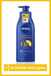 NIVEA Body Q10 Vücut Sütü Sıkılaştırıcı 400 ml Pompalı thumbnail 1