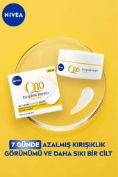 NIVEA Q10 Power Kırışıklık Karşıtı Gündüz Yüz Bakım Kremi 50ml, Spf15, Sıkılaştırıcı, Q10 Ve Keratin Bakım - 2