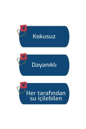 BEBEDOR 360 Tritan Kulplu Bardak 210ml 7507 - 4