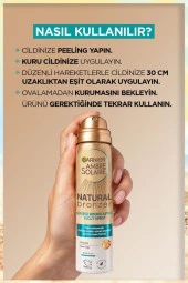 GARNİER Ambre Solaire Natural Bronzer Güneşsiz Bronzlaştırıcı Sprey 150ml thumbnail 4
