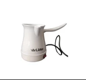 LİDER LK-318 MİNA PLASTİK ELEKTRİKLİ KAHVE MAKİNESİ BEYAZ - 1