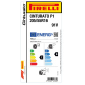 Pirelli 205/55 R16 91V Cinturato P1 Yaz Lastiği 2025 - 4