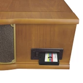 Mikado Nostalgia MN-P325 DÖNENCE Pikap Ahşap 2X5W Stereo Spk MP3 Çalar USB-Radyo-CD-Kaset -BT Müzik - 2
